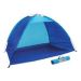 Strandtent in handige opbergtas blauw