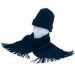 Sjaal fleece marine