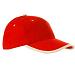 Cap 6 panel low profile edge