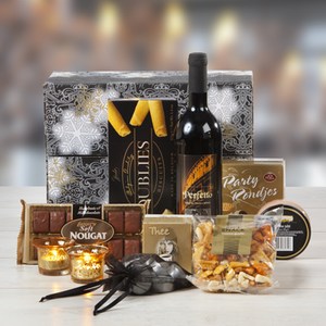 Kerstpakket Black en Gold