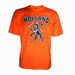 T-Shirt Roundneck with Imprint Orange