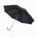 23 inch aluminium paraplu zwart