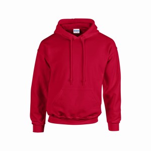 Gildan 18500 hooded sweater cherry red