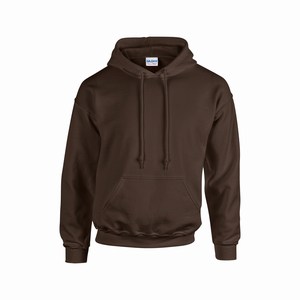 Gildan 18500 hooded sweater dark chocolate