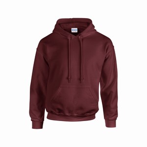 Gildan 18500 hooded sweater maroon
