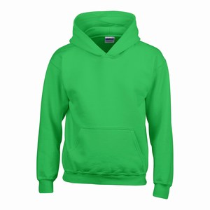 Gildan 18500B kinder hooded sweater irish green