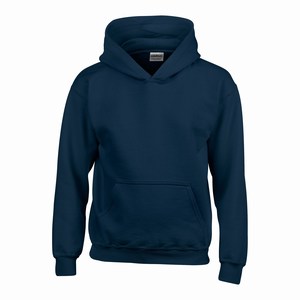 Gildan 18500B kinder hooded sweater navy