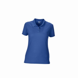 Gildan 43800L dames sport poloshirt royal blue