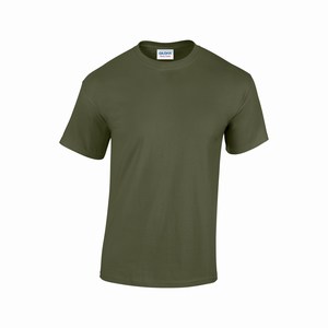 Gildan T-shirt Heavy Cotton for him military green GIL5000