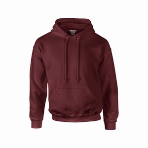 Gildan 12500 hooded sport sweater maroon