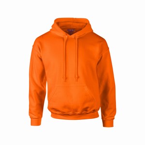 Gildan 12500 hooded sport sweater safety orange