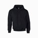Gildan 12500 hooded sport sweater black