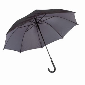 Automatisch te openen paraplu Doubly, zwart, grijs