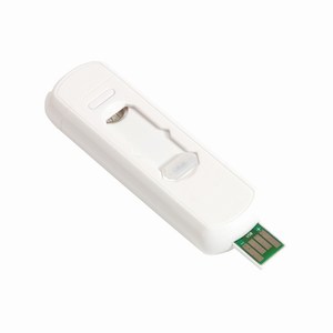 Electronische USB-aansteker Glowing. Wit.