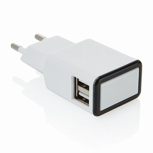 Universele duo  USB oplader