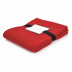 Luxe deken, rood