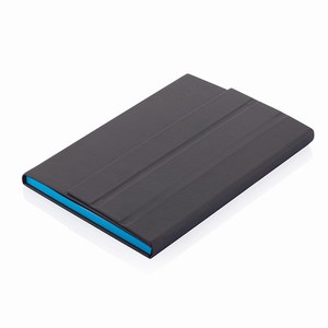 A5 notitieboek met tablet standaard, zwart