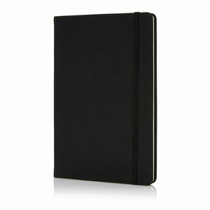A5 notitieboek zwart PU