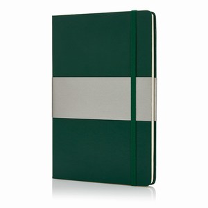 A5 hardcover notitieboek, groen