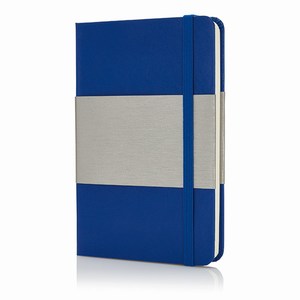A6 hardcover notitieboek, blauw
