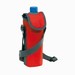 420 D nylon fleshouder (500 ml) met verstelbare schouderband, rood