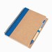 A6 formaat notitieboekje Recycle, blauw