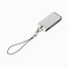 USB-stick sleutelhanger MEM FOLD. Zilver.