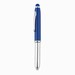 3 in 1 touchscreen pen met LED lamp, blauw
