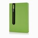 Deluxe A5 notitieboek met stylus pen, lime