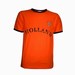 Retro-Shirt with Imprint Orange
