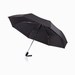 21,5 inch 2 in 1 automatische paraplu zwart
