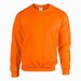 Gildan 18000 sweater safety orange