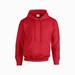 Gildan 18500 hooded sweater red
