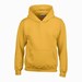 Gildan 18500B kinder hooded sweater gold