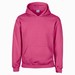 Gildan 18500B kinder hooded sweater safety pink
