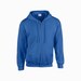 Gildan 18600 hooded vest royal blue
