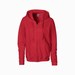 Gildan 18600FL hooded dames vest red