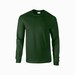 Gildan 2400 T-shirt ultra cotton lange mouw forest green