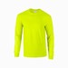 Gildan 2400 T-shirt ultra cotton lange mouw safety green