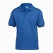 Gildan 8800B kinder sport poloshirt van T-shirt stof royal blue