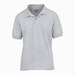 Gildan 8800B kinder sport poloshirt van T-shirt stof sports grey