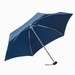 Super mini, uit 5 secties bestaande opvouwbare paraplu Pocket, marine blauw