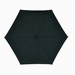 Super mini, uit 5 secties bestaande opvouwbare paraplu Pocket, zwart