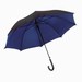Automatisch te openen paraplu Doubly, zwart, blauw