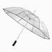 Transparante paraplu Observer. Transparant.