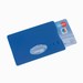 Credit card beschermhoes Saver. Blauw.