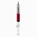 Pen in de vorm van een injectiespuit, rood